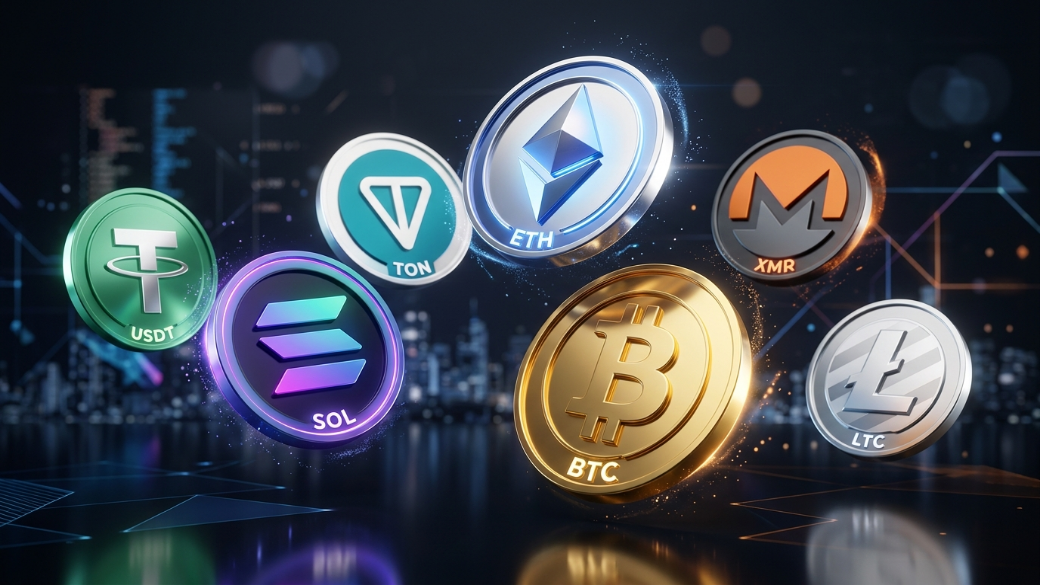 We accept cryptocurrency